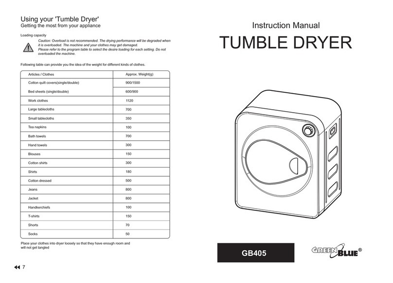 Green Blue GB405 instruction manual
