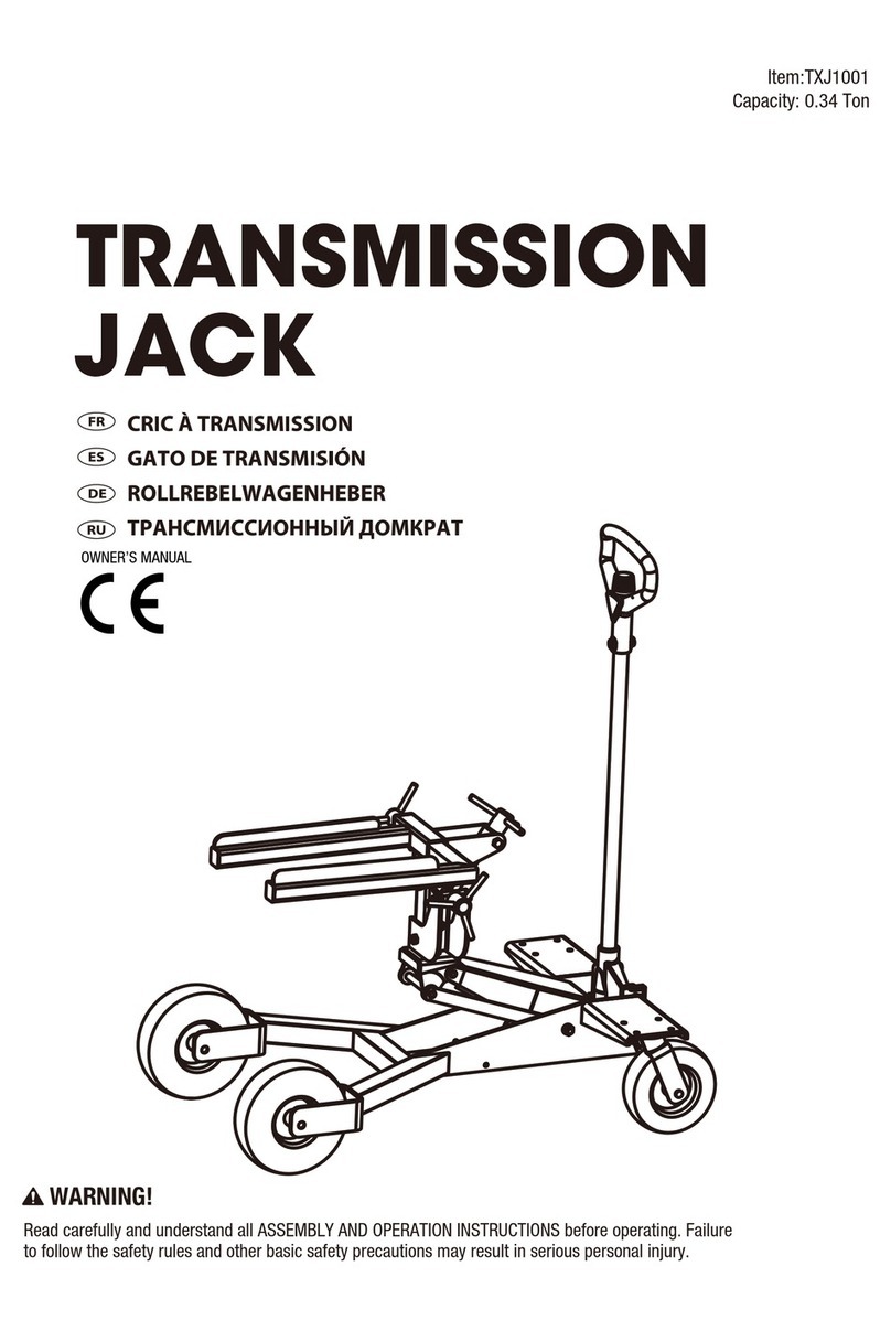 Osculati TXJ1001 owner's manual