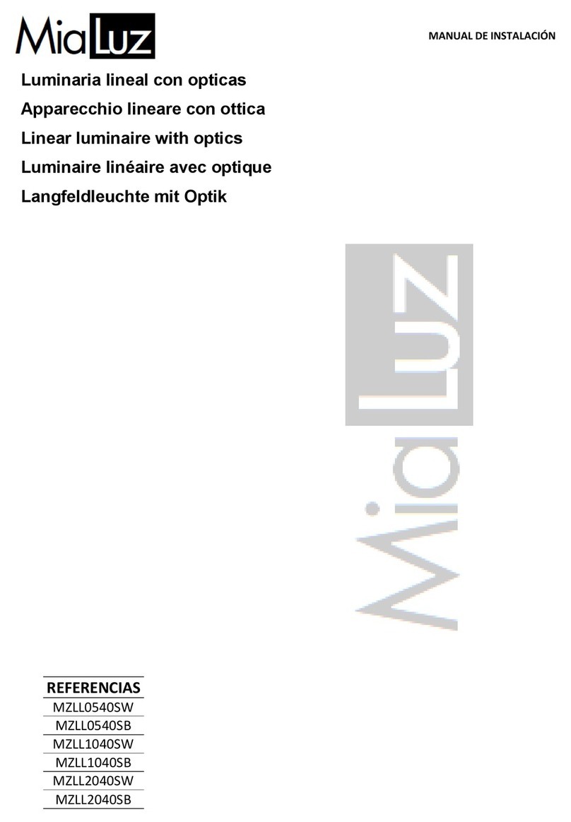 MiaLuz MZLL0540SW manual