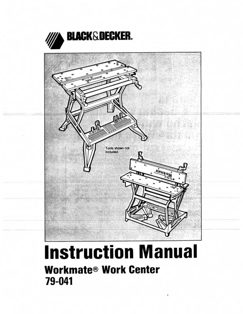 Black & Decker Workmate 79-041 User manual Black & Decker Workmate 79-041 User manual