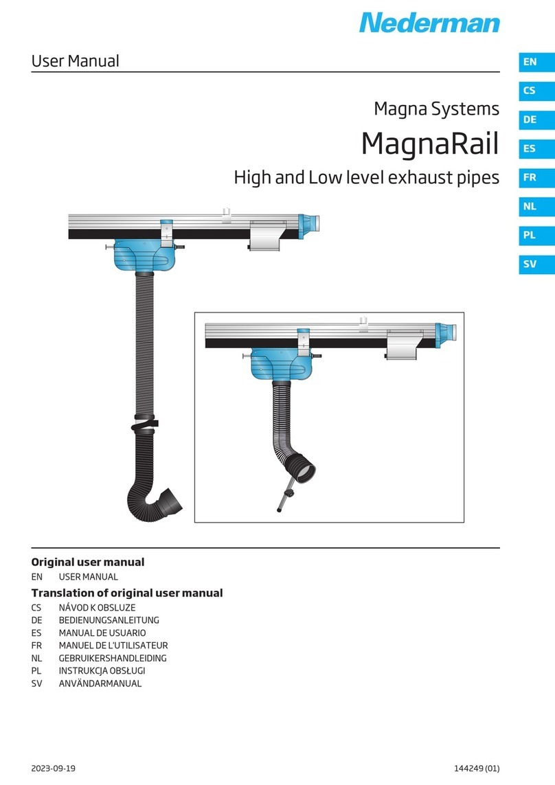 Nederman MagnaRail user manual