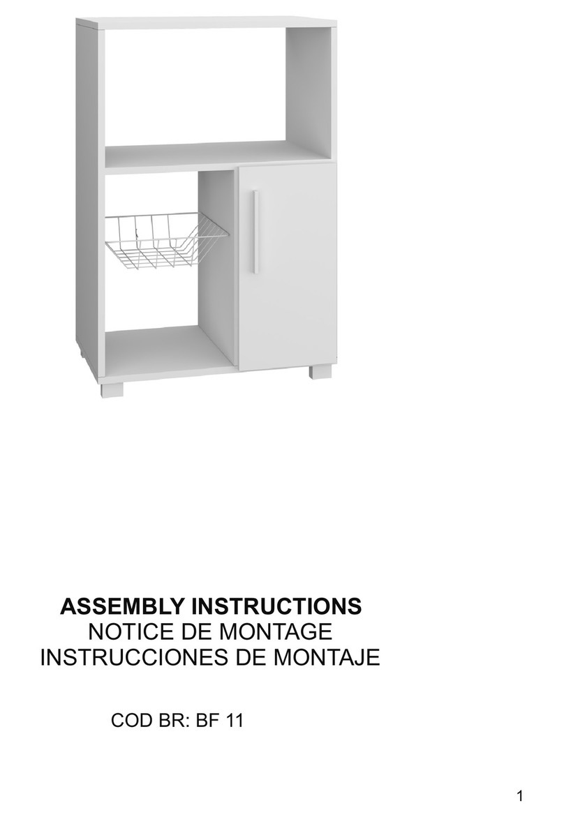 beaux meubles BF 11 Assembly instructions