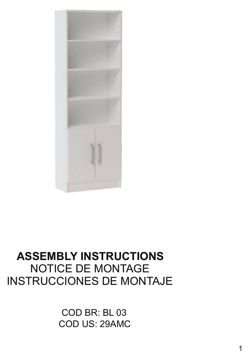 beaux meubles BL 03 Assembly instructions beaux meubles BL 03 Assembly instructions