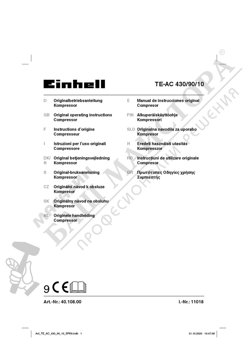 EINHELL TE-AC 430/90/10 Original operating instructions