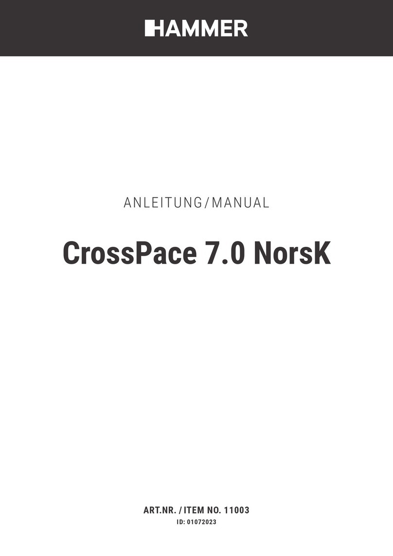 Hammer NorsK CrossPace 7.0 User manual
