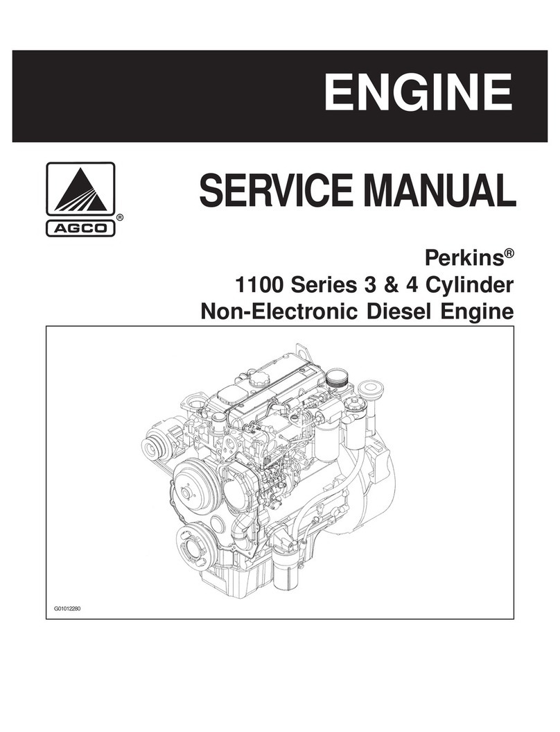 AGCO Perkins 1100 Series User manual