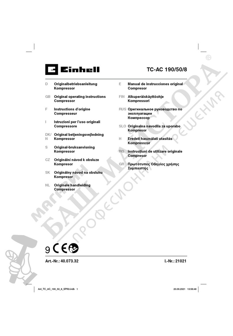 EINHELL TC-AC 190/50/8 User manual