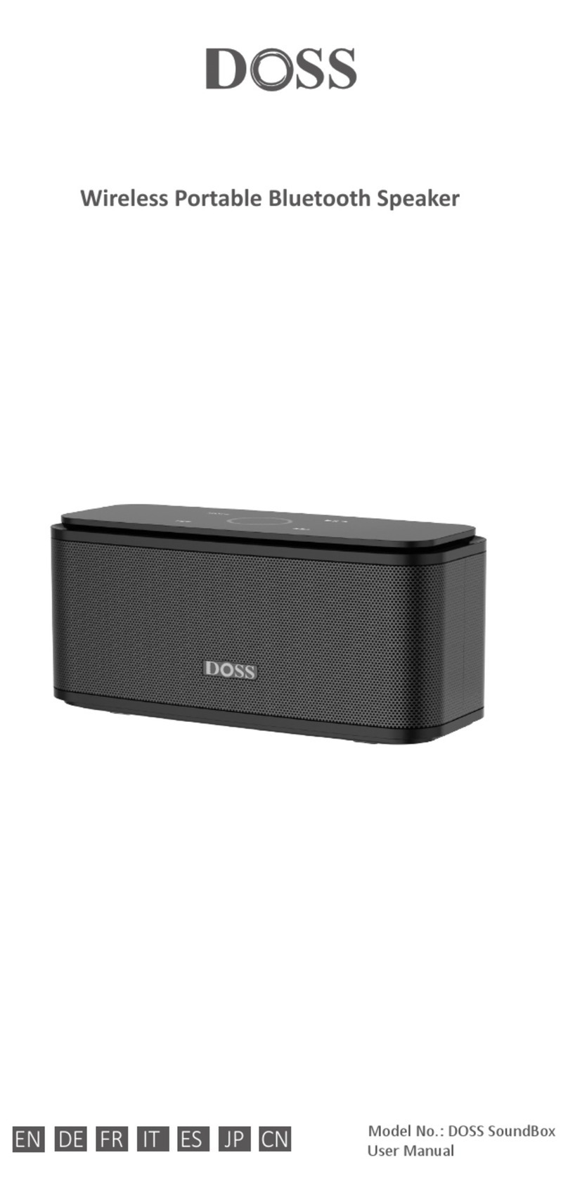 Doss SoundBox Color User manual