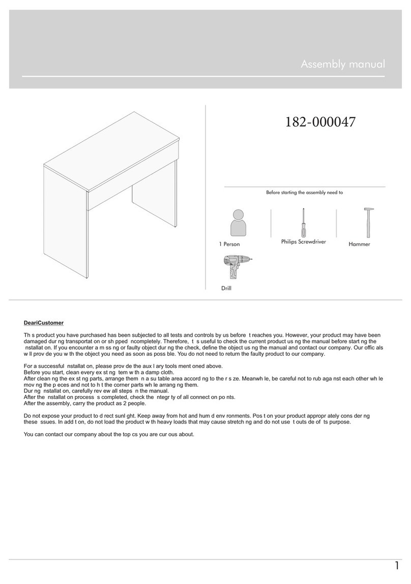Pakketo 182-000047 Assembly manual Pakketo 182-000047 Assembly manual