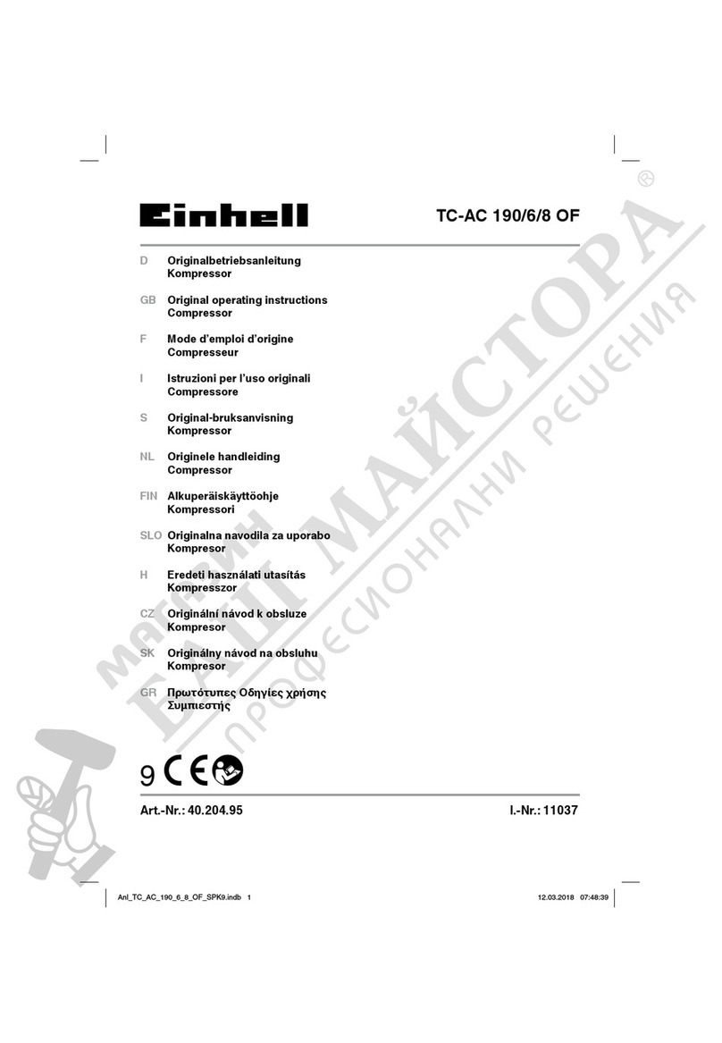 EINHELL TC-AC 190/6/8 OF User manual EINHELL TC-AC 190/6/8 OF User manual