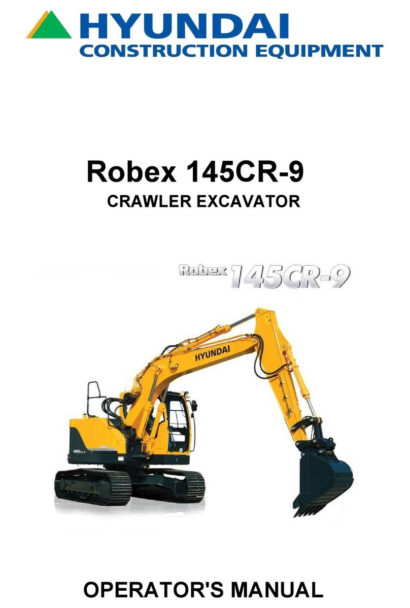Hyundai Robex 145CR-9 Operator's manual