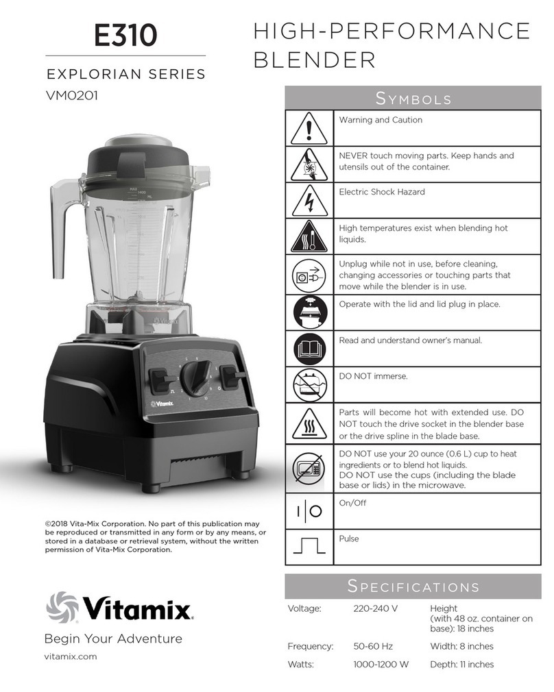 Vitamix EXPLORIAN Series manual