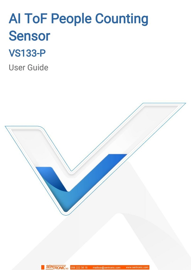 SENTRONIC VS133-P User manual