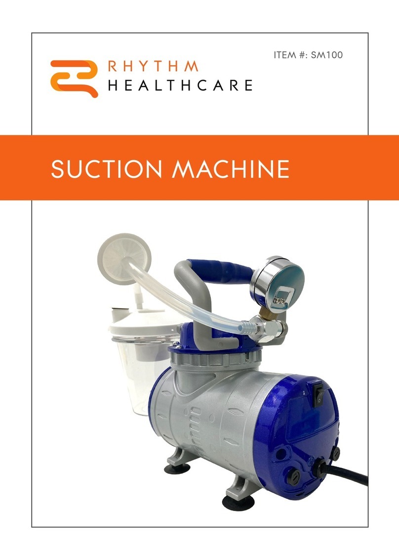 Rhythm Healthcare SM100 manual