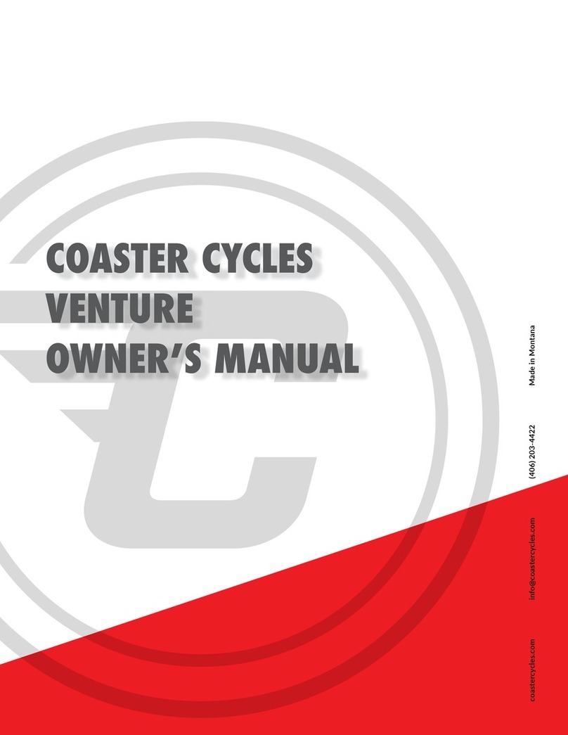 Coaster VENTURE Daily owner's manual