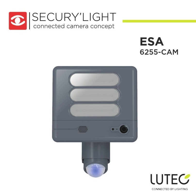 LUTEC ESA 6255-CAM manual