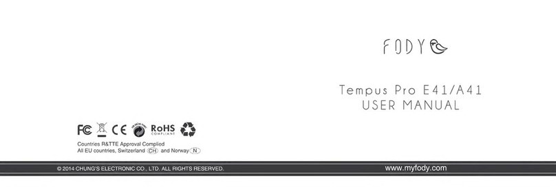 Fody Tempus Pro E41 user manual