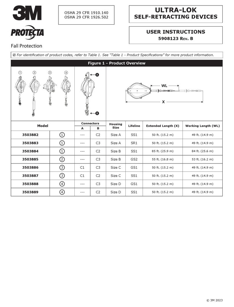 3M PROTECTA 3503882 User instructions