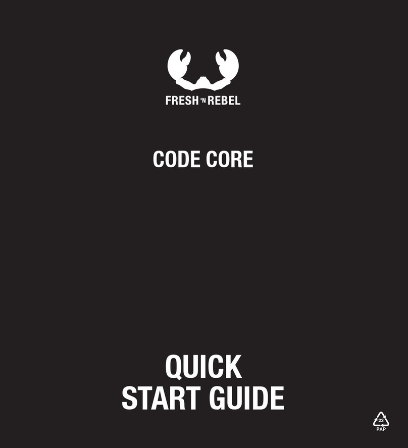 Fresh 'N Rebel CODE CORE quick start guide