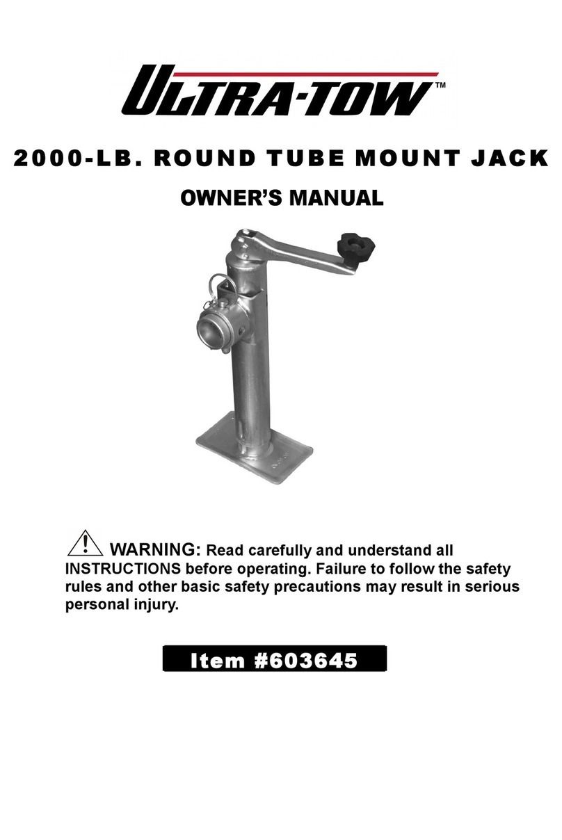 Ultra-tow 603645 User manual