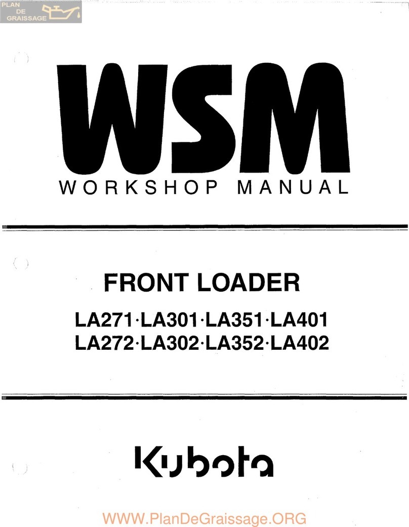Kubota WSM LA271 Workshop manual