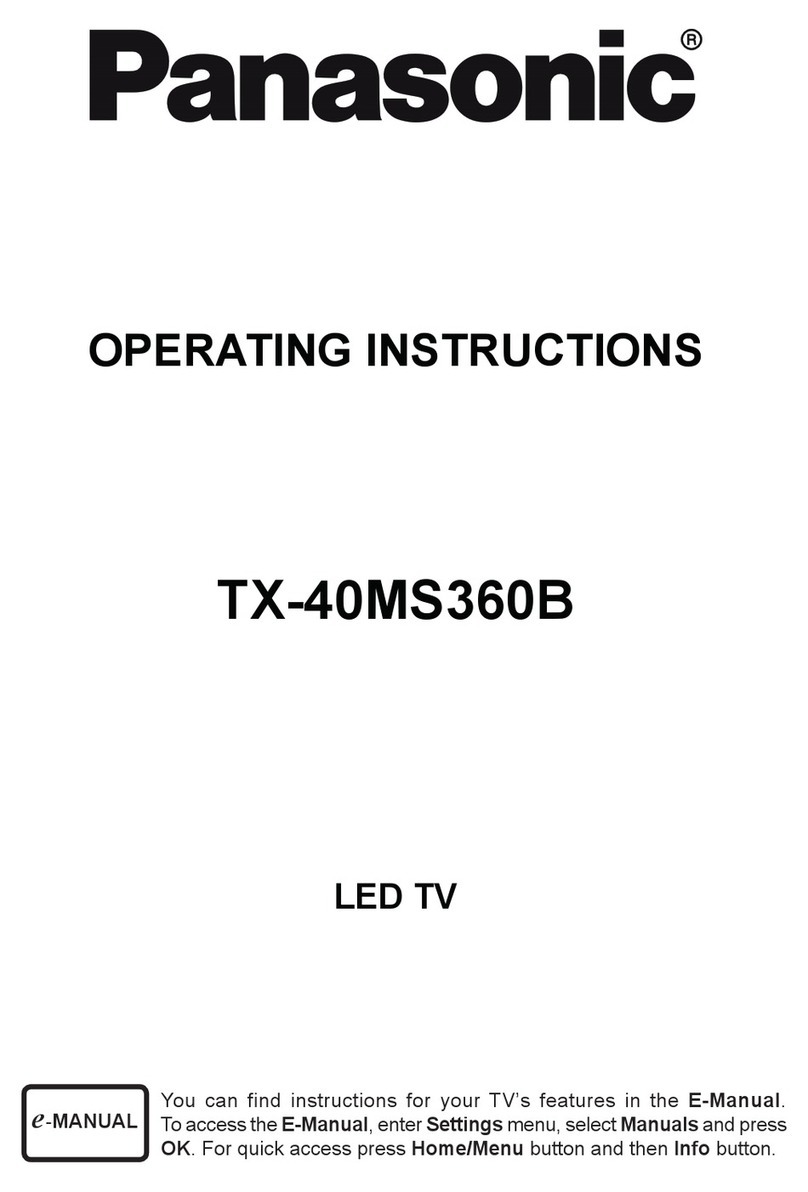 Panasonic TX-40MS360B User manual
