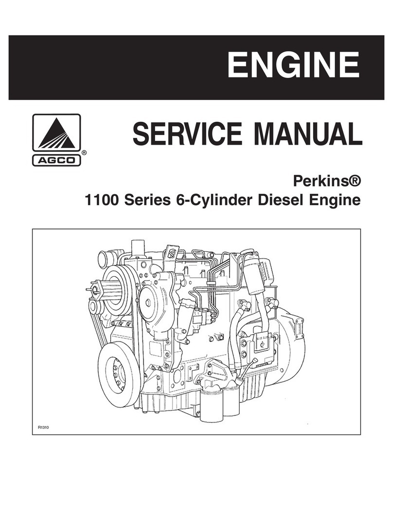 AGCO Perkins 1100 Series Service manual