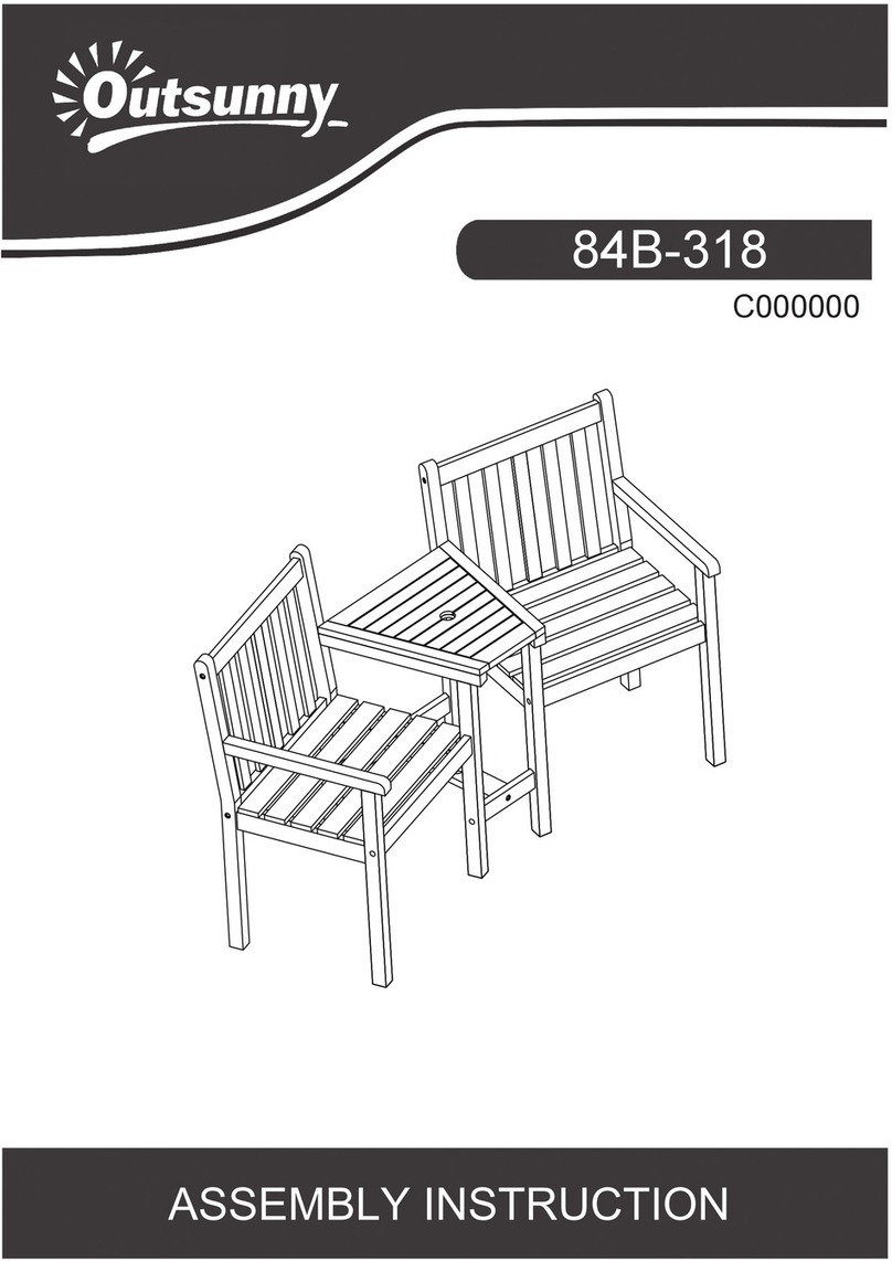 Outsunny 84B-318 User manual Outsunny 84B-318 User manual