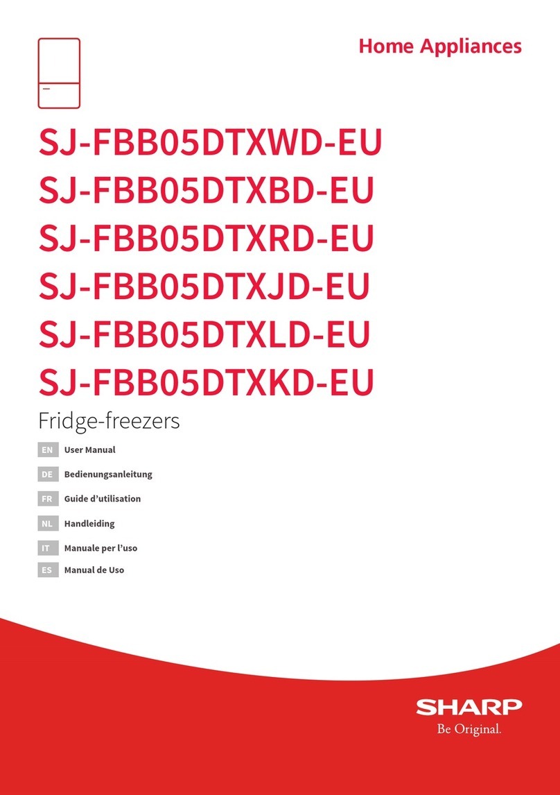 Sharp SJ-FBB05DTXWD-EU user manual