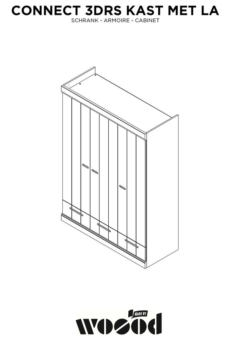 WOODCO CONNECT 3DRS KAST MET LA manual