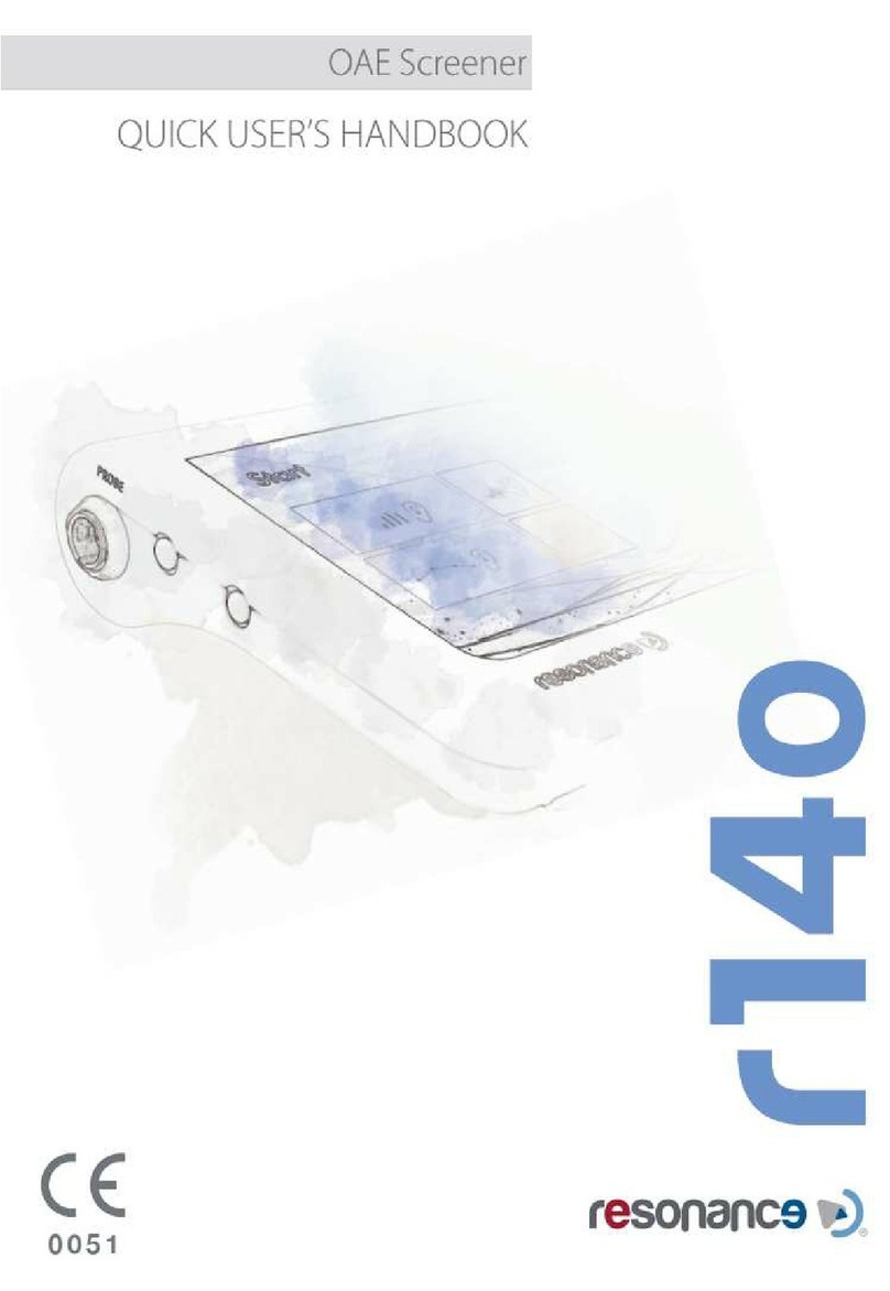 Resonance R140 Instruction Manual