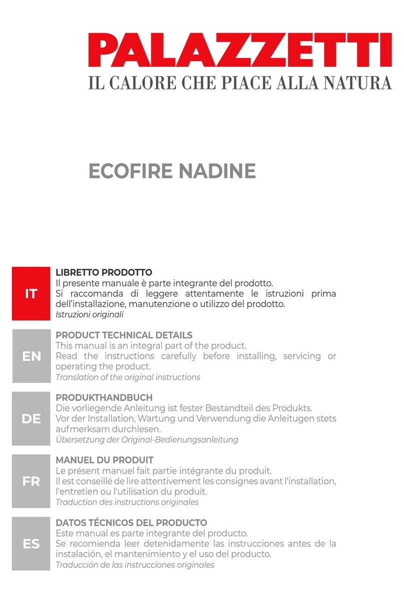 Palazzetti ECOFIRE NADINE User manual