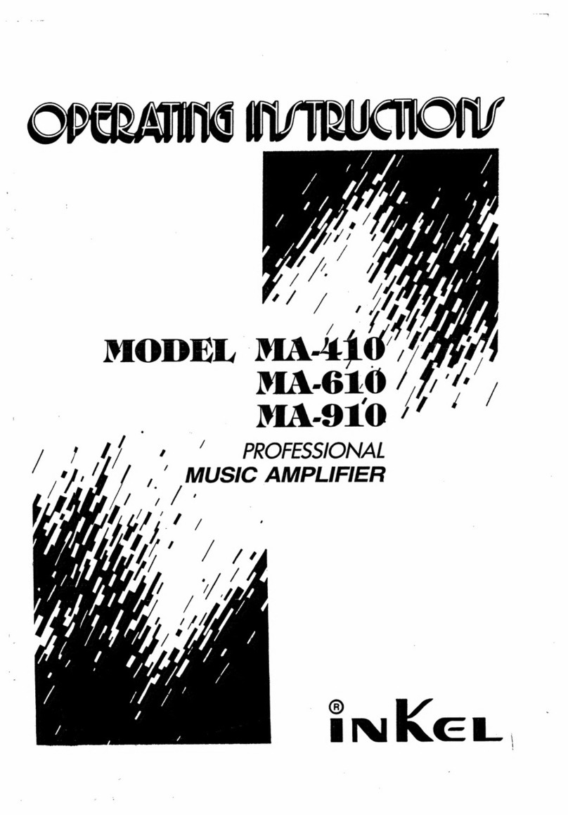 Inkel MA-410 operating instructions