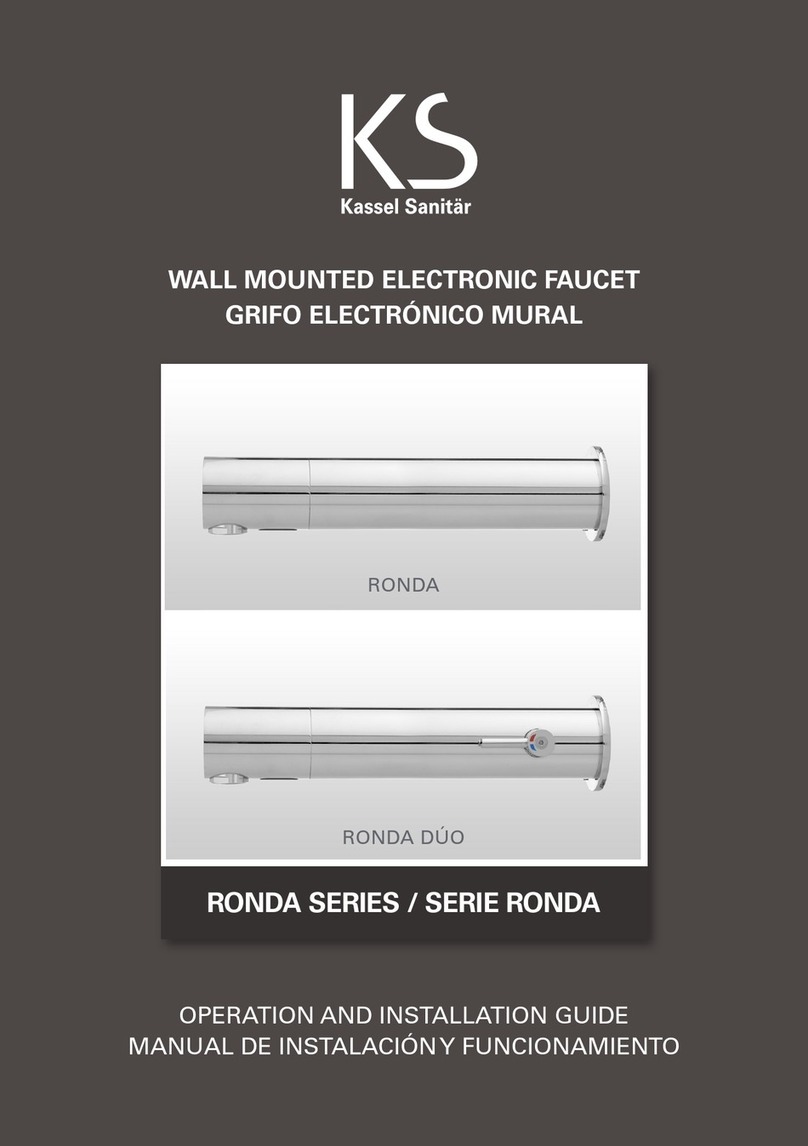 Kassel Sanitar RONDA Operation and installation guide