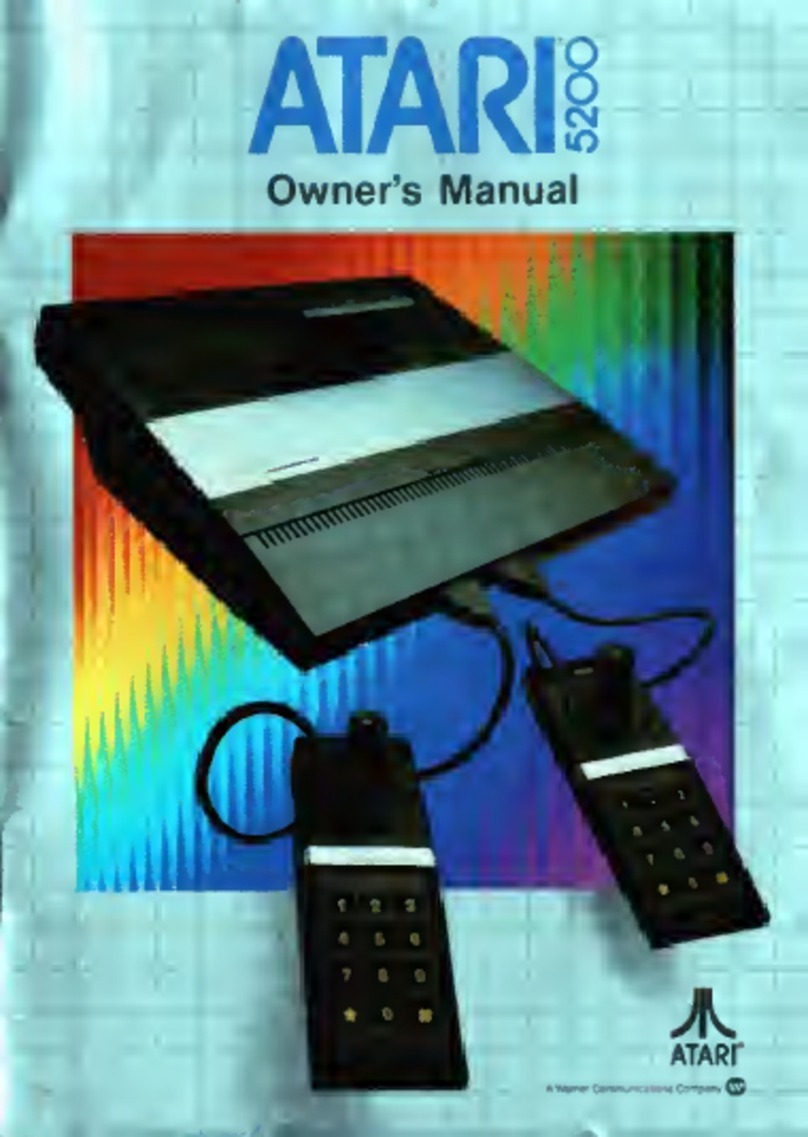 Atari 5200 User manual Atari 5200 User manual