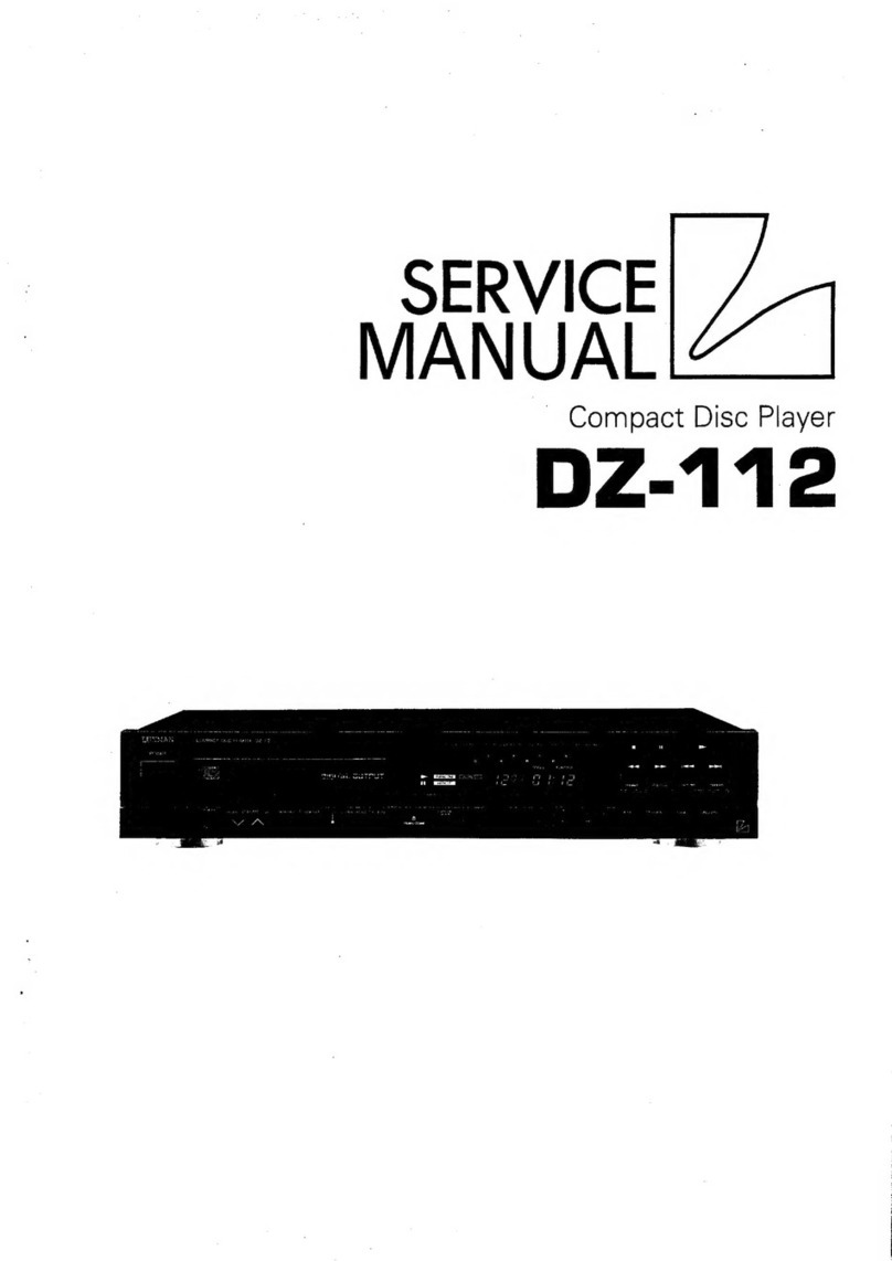 Luxman DZ-112 Service manual