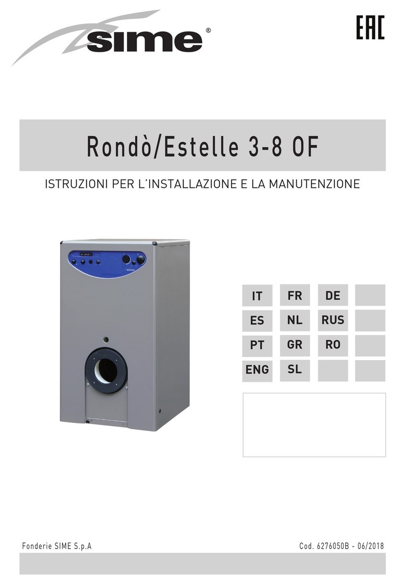 Sime RONDO 3 OF User manual