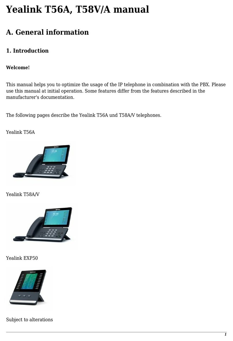 Yealink Teams T56A User manual