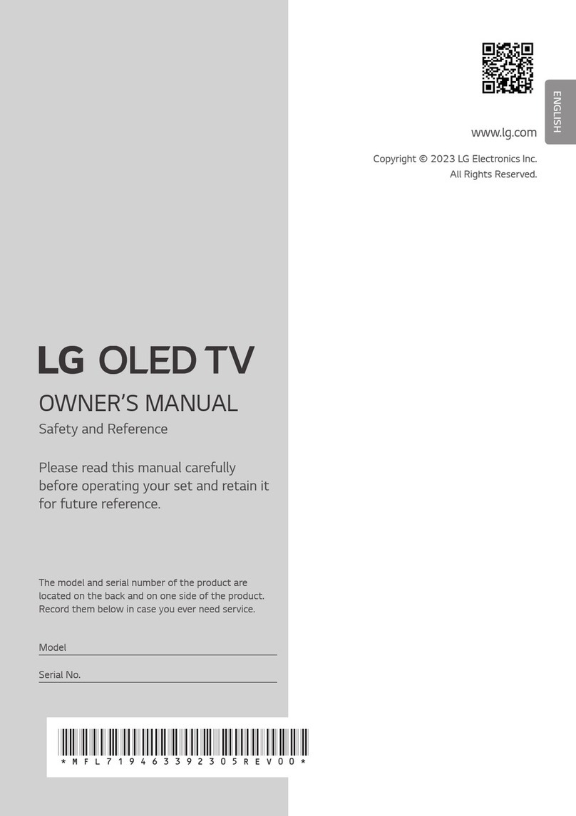 LG OLED83M39LA.AEU User manual