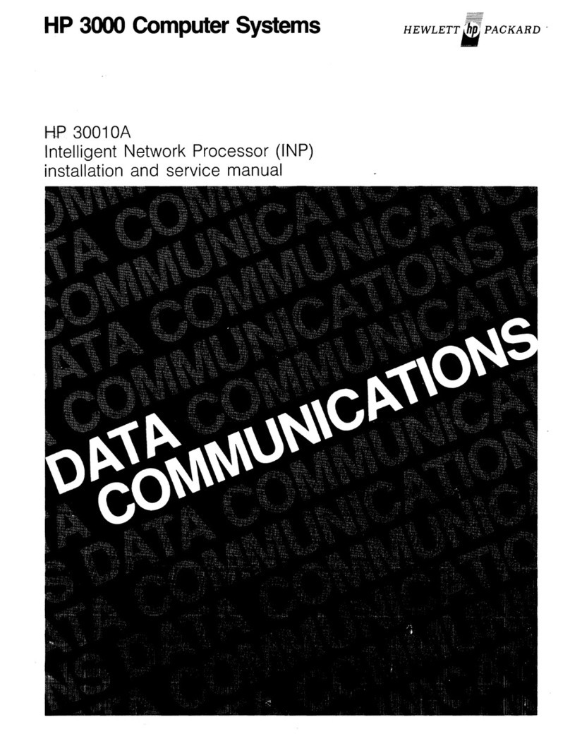 HP 3000 Series Manual