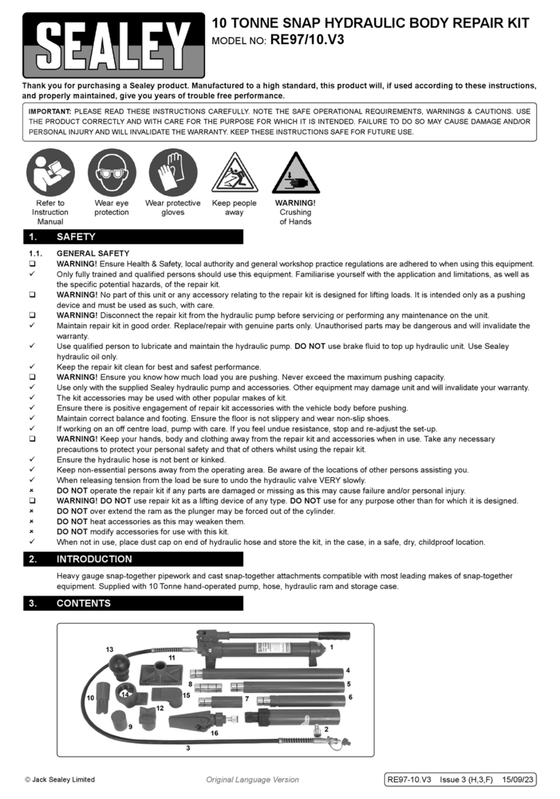 Sealey RE97/10.V3 manual