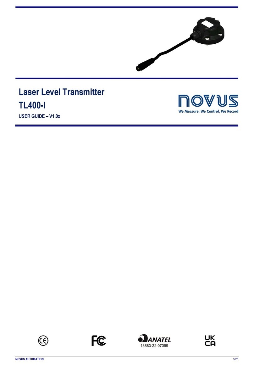 Novus TL400-I User manual