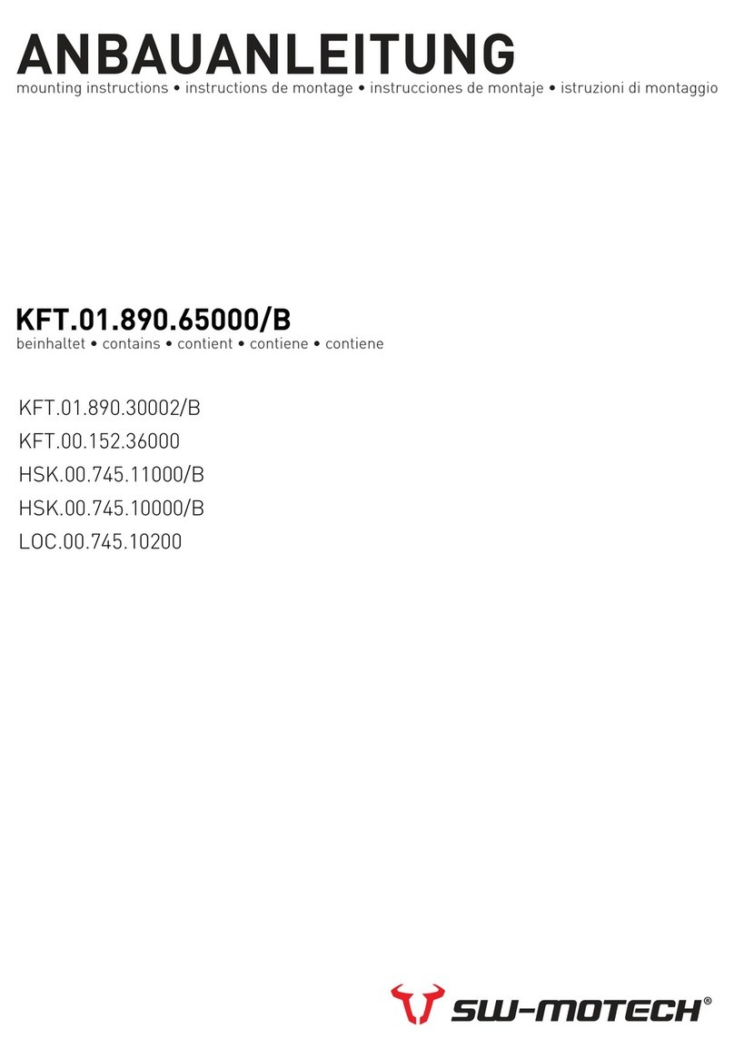 SW-Motech KFT.01.890.65000/B User manual SW-Motech KFT.01.890.65000/B User manual