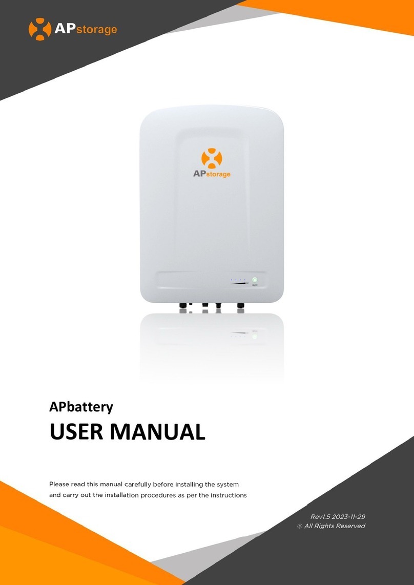 APsystems APstorage APbattery user manual