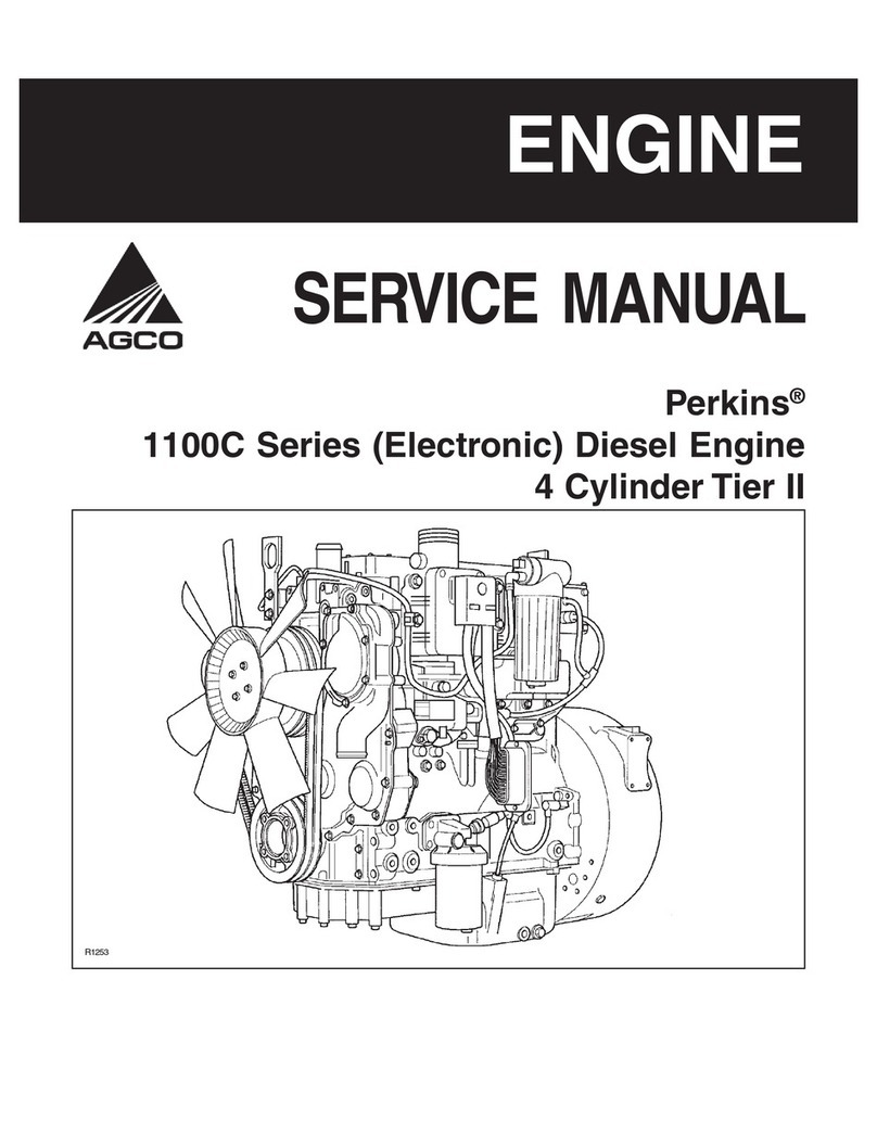 AGCO Perkins 1100C Series Service manual