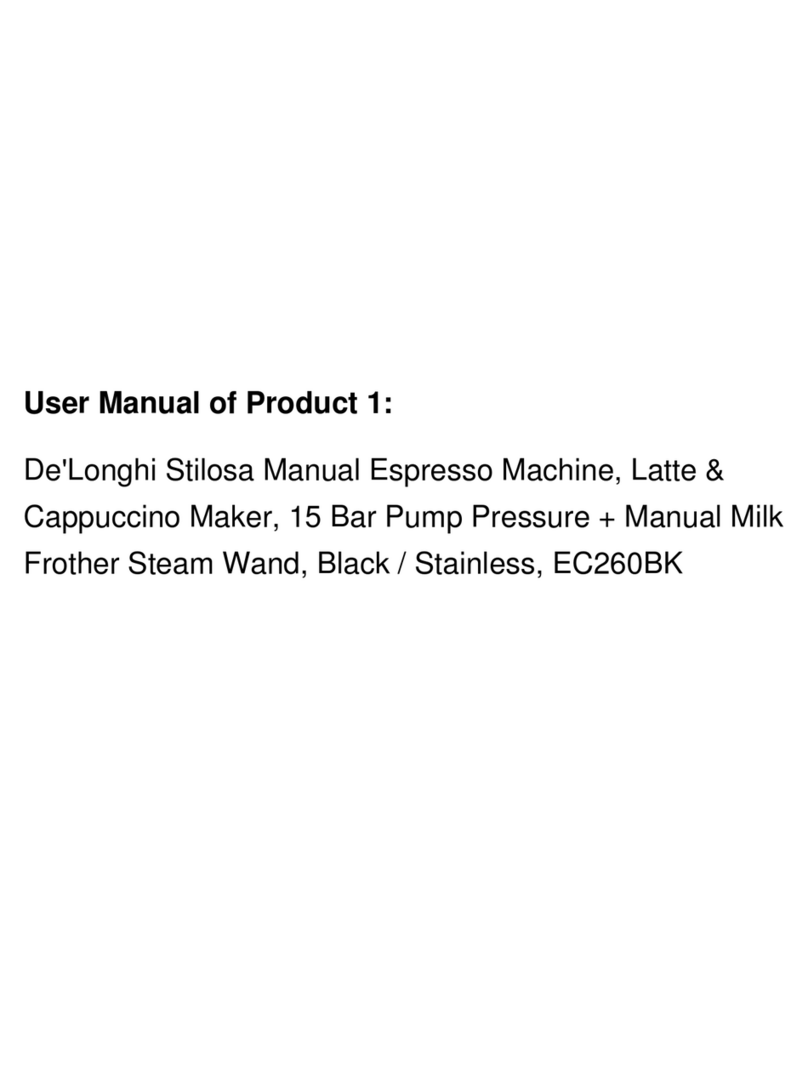 DeLonghi EC260BK User manual
