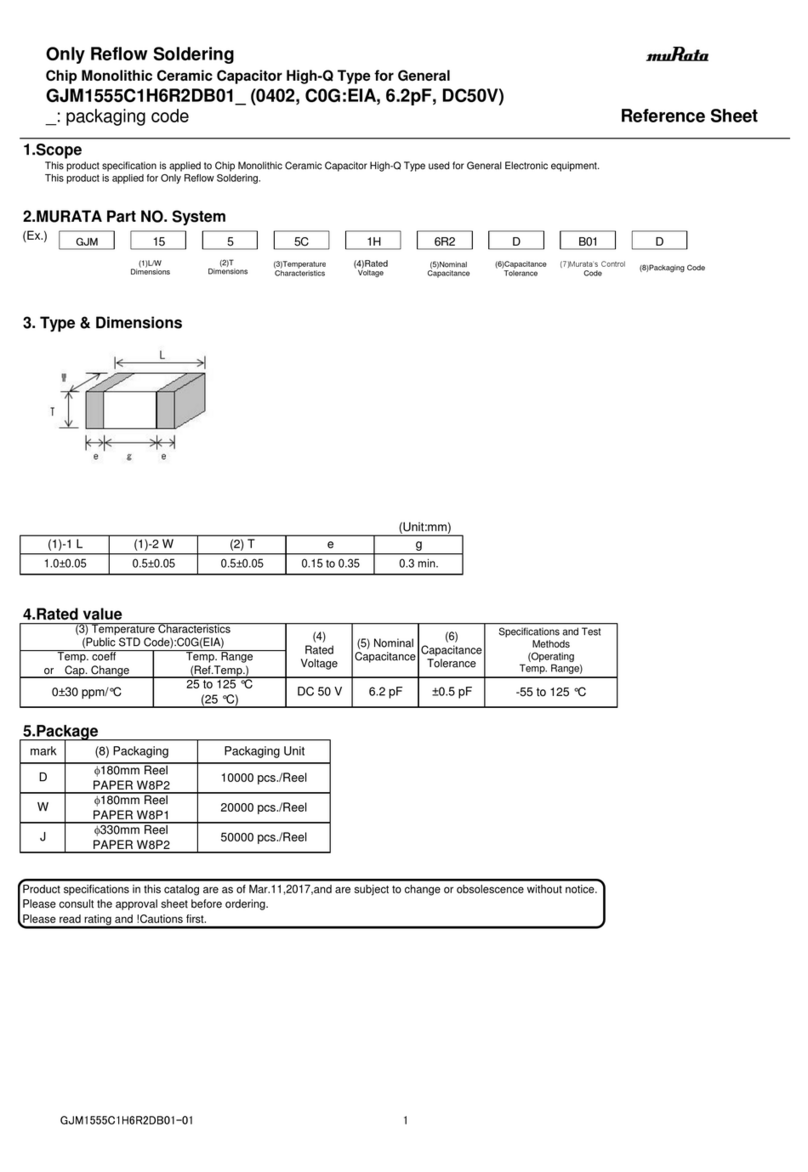 Murata GJM1555C1H6R2DB01J User manual Murata GJM1555C1H6R2DB01J User manual