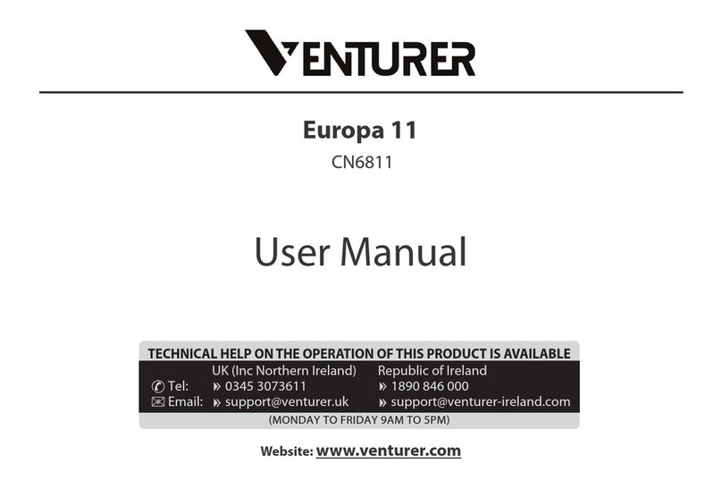 Venturer Europa 11 user manual