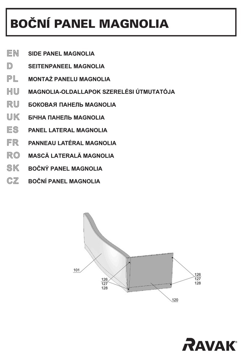 RAVAK MAGNOLIA B2C000000N User manual