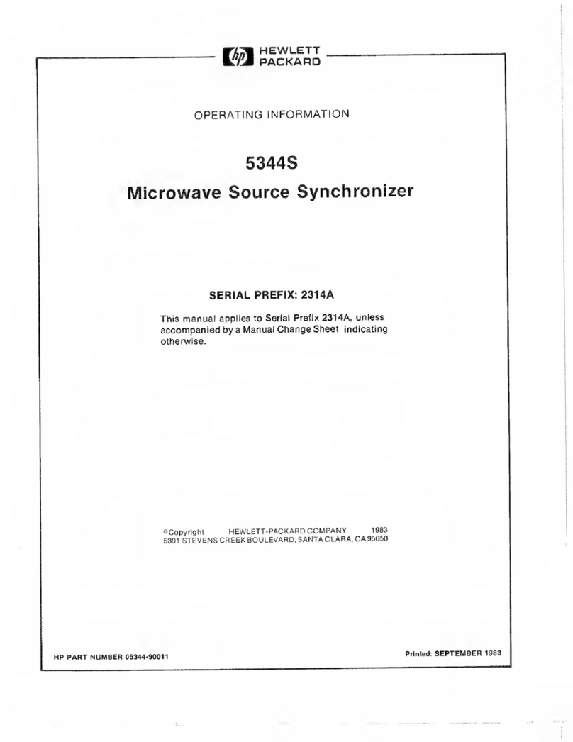 HP 5344S User manual
